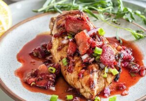 grilledChickenWarmStrawberries previousImage 770x533 1 jpg