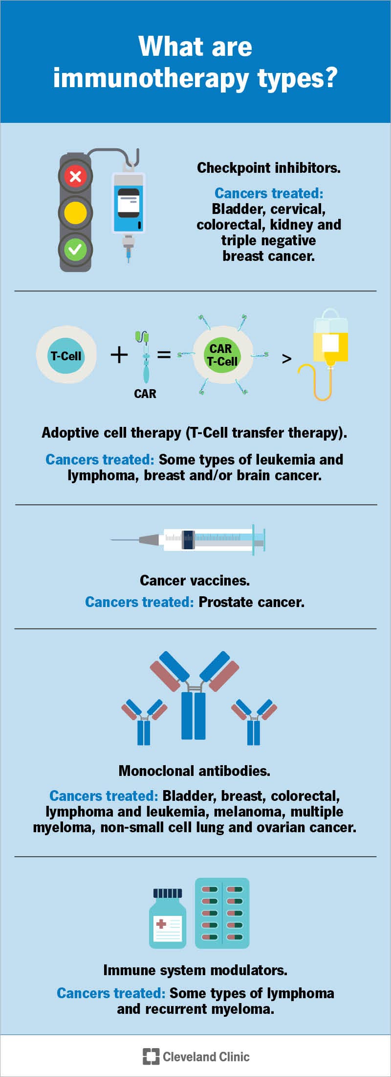 L’immunoterapia è un trattamento contro il cancro che aiuta il sistema immunitario a combattere il cancro.