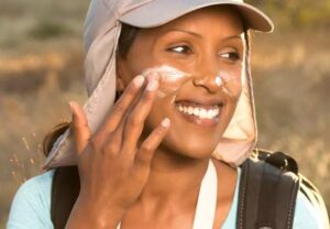 hiker applies sunscreen 514727309 770x533 1 jpg